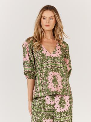 Dominica Paisley Top