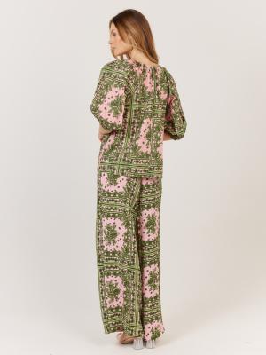 Dominica Paisley Top