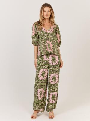 Dominica Paisley Top