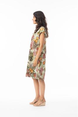 Lima Olive Reversible Dress