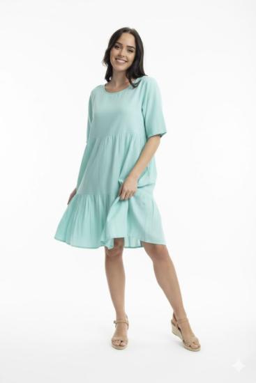 Essential Cotton Slub Layered Dress