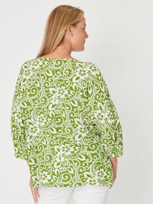Summer Ease Green Top