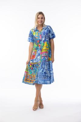 Okayama Patch Collar Dress