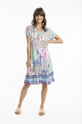 Emma Short Sleeve Shift Dress