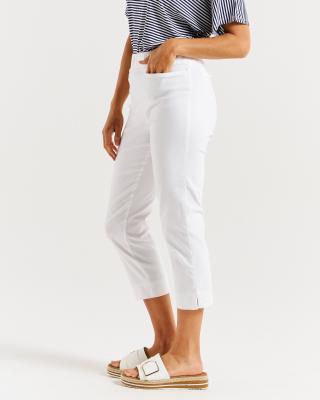 White Bengaline Pants