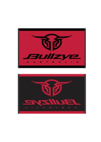 Bullzye Red Logo Towel