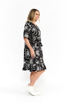 Mono Patch Black Dress Style 5