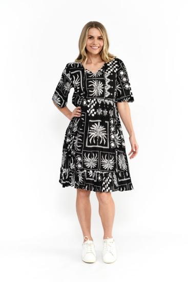 Mono Patch Black Dress Style 5