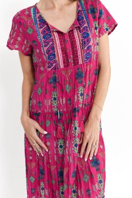 Aztec Border 3 Maxi Dress