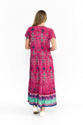 Aztec Border 3 Maxi Dress