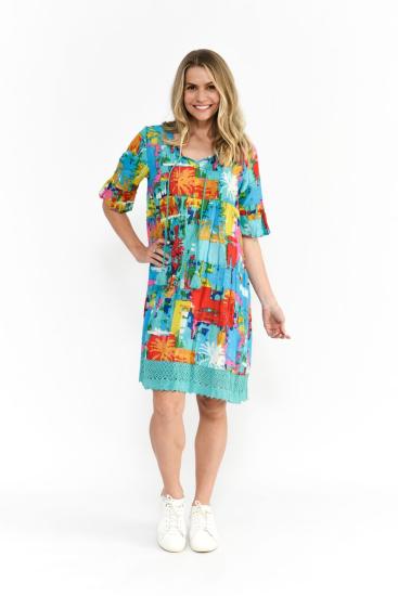 Painted Palms 1 Hannah Tunic