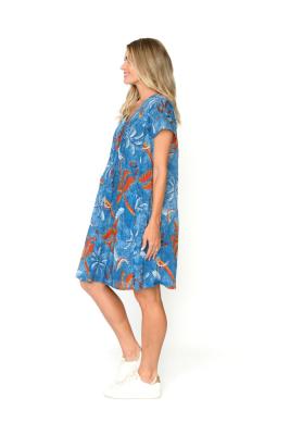 Palms 3 Nicola Cap Sleeve Dress