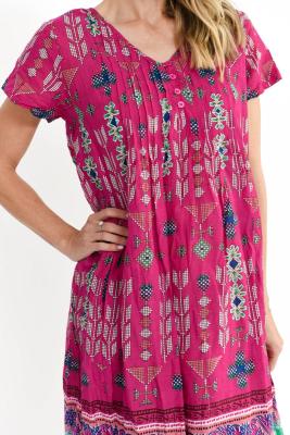 Aztec Border 3 Nicola Dress