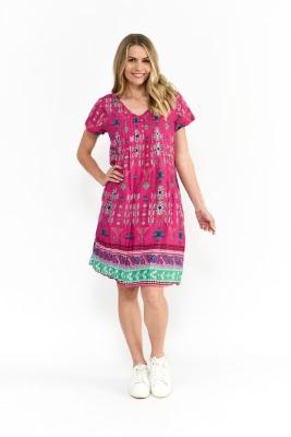 Aztec Border 3 Nicola Dress
