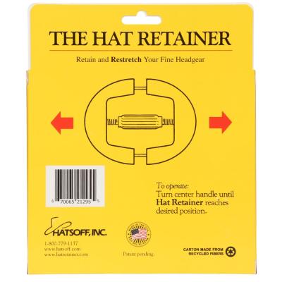 The Hat Retainer:- Hat Stretcher