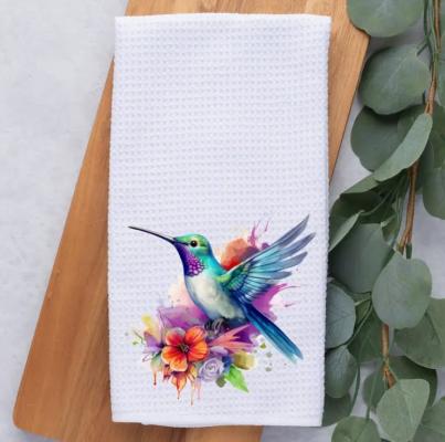 Humming Bird Kitchen Hand Towel