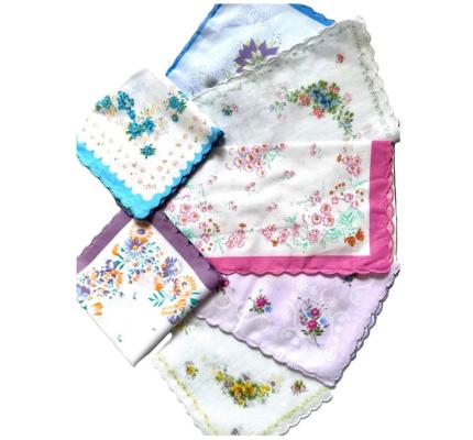 Loose Scalloped Edge Handkerchief
