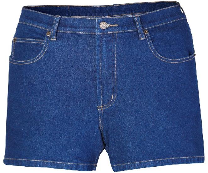 Denim Trucker Shorts