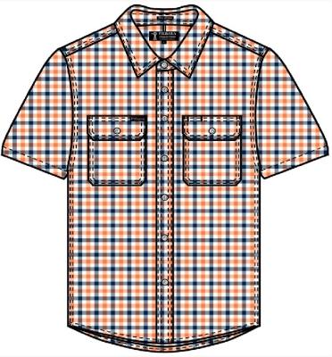 Pilbara Men's Check S/S Shirt