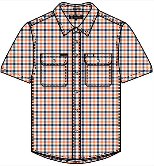Pilbara Men's Check S/S Shirt