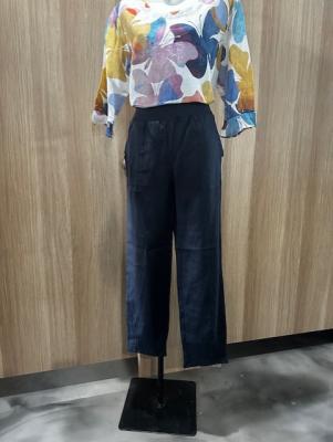 Navy Lux Lucy Tuck Pants