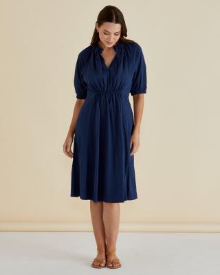 Emery Navy Blue Dress