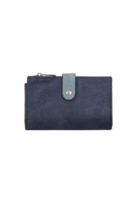 W Stitch Navy Wallet