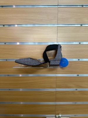 Ella Black Weaving Ladies Shoe