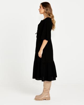 Sonya Midi Tiered Dress