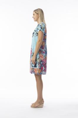 Ikebana Patch Dress