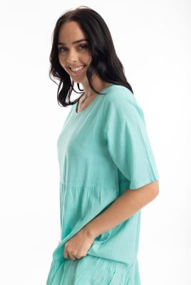 Essentials Aqua Layers Dress