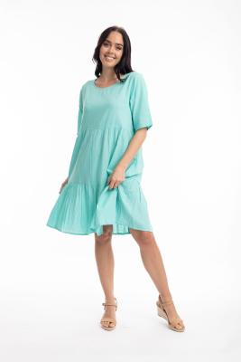 Essentials Aqua Layers Dress