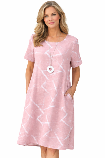 Pale Pink Pocket Dress