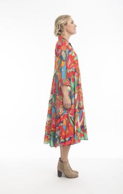 Malabar Collar Layer Dress