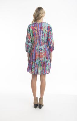 Naya V Neck Short Dress