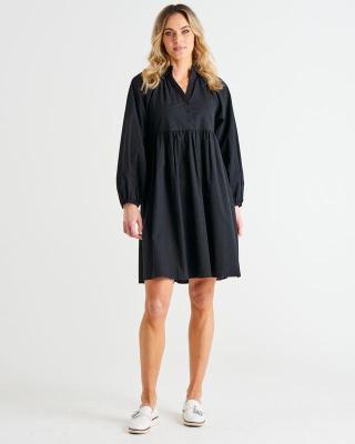 Black Cottage Dress