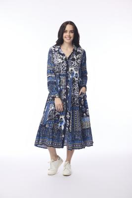 Bhadol Maxi Collar Dress