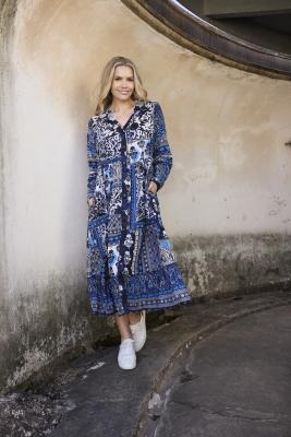 Bhadol Maxi Collar Dress