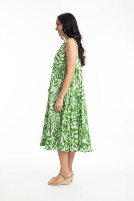 Hayman Green Boho Sleeveless Dress