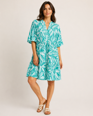 Maya Tribal Sea Layer Dress