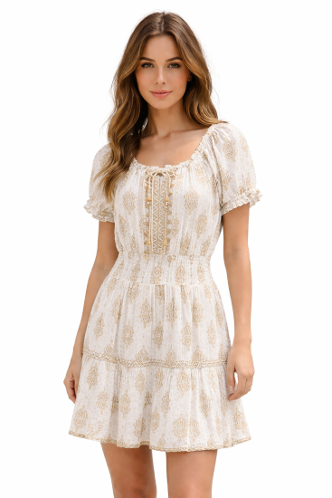 Marigold Short Dress