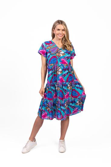 Thalia Trop Mad Blue Dress