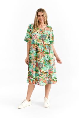 Yvonne VM3 Mint Dress