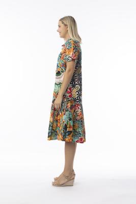 Guaratiba Collar Patch Dress