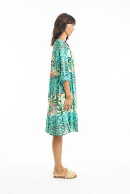 Olivia 3/4 Sleeve Layered Dress
