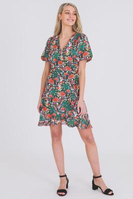 3RD Love Wrap Dress  1459