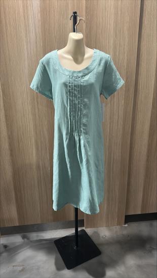 Mint Linen Dress