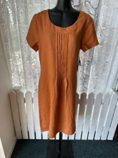 Ginger Linen Ladies Dress