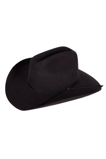 Pure Western Dark Brown Cyclone Wool Hat