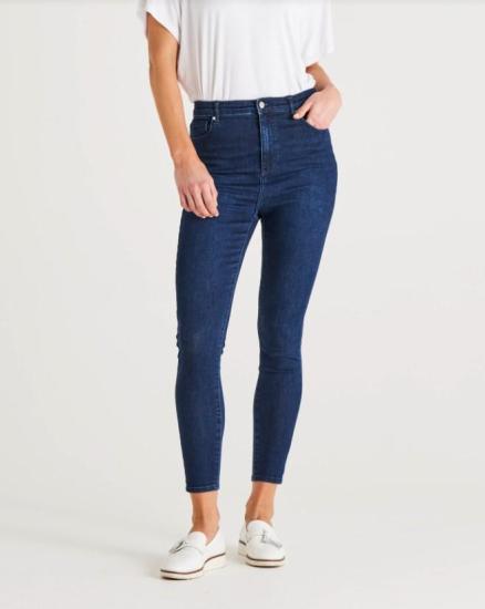 Betty Basic Essential Indigo Blue Jeans